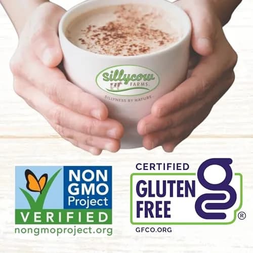Silly Cow Farms Marshmallow Swirl Hot Chocolate 16.9 oz | Gluten-Free, Non-GMO, Made with Real Ingredients thumbnail 7
