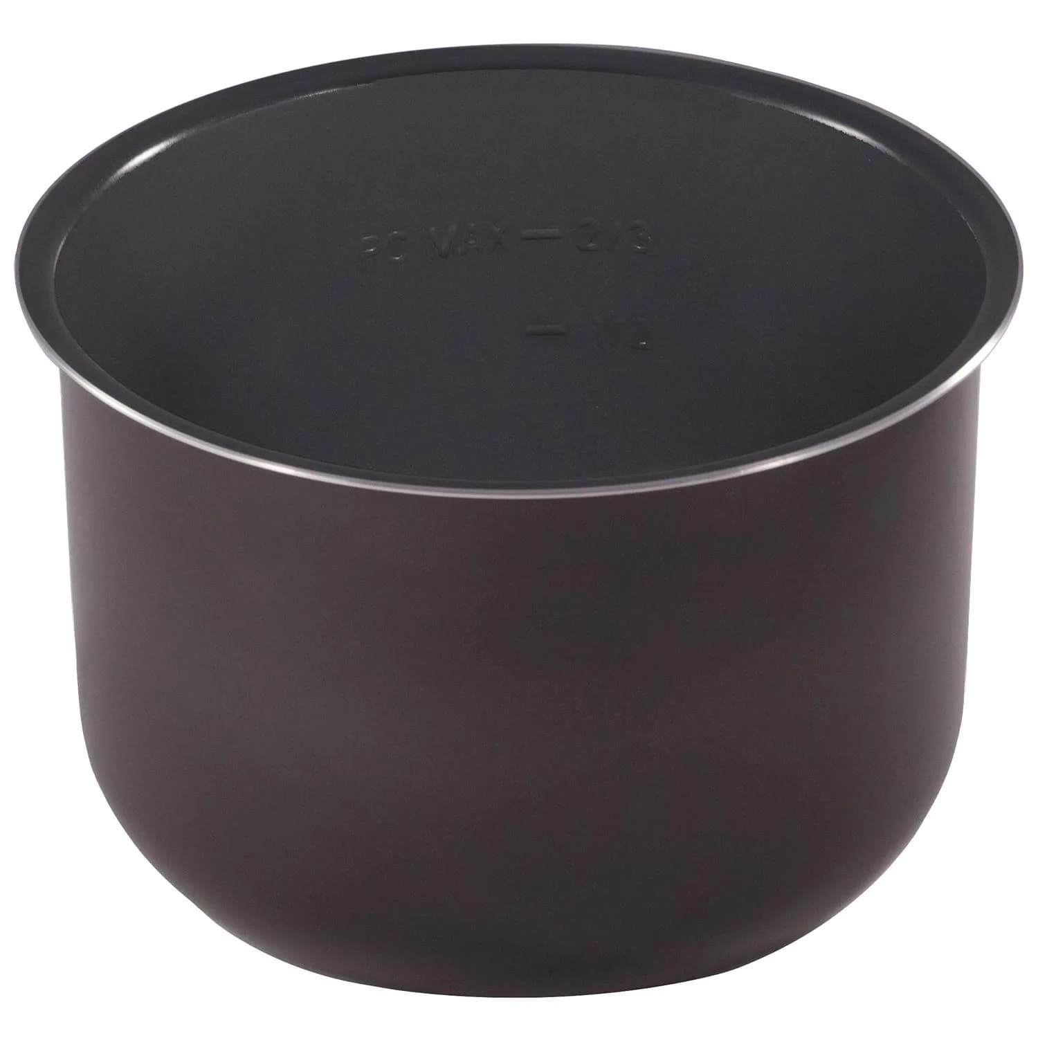 Instant Pot Ceramic Inner Pot 6-Qt (5.7L) Gray | Non-Stick Coated Interior for Pressure Cooking — Gray