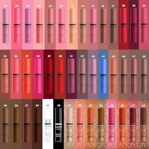 NYX PROFESSIONAL MAKEUP Butter Gloss Lip Gloss - Red Velvet (Deep Red) 7.65ml (0.27 Fl Oz) | Non-Sticky, Sheer to Medium Coverage thumbnail 6