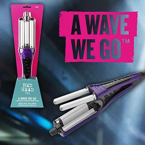 Bed Head A Wave We Go Tourmaline Ceramic Adjustable Hair Waver | 204.4°C (400°F) Max Heat | 1.3 lb (0.6 kg) thumbnail 7