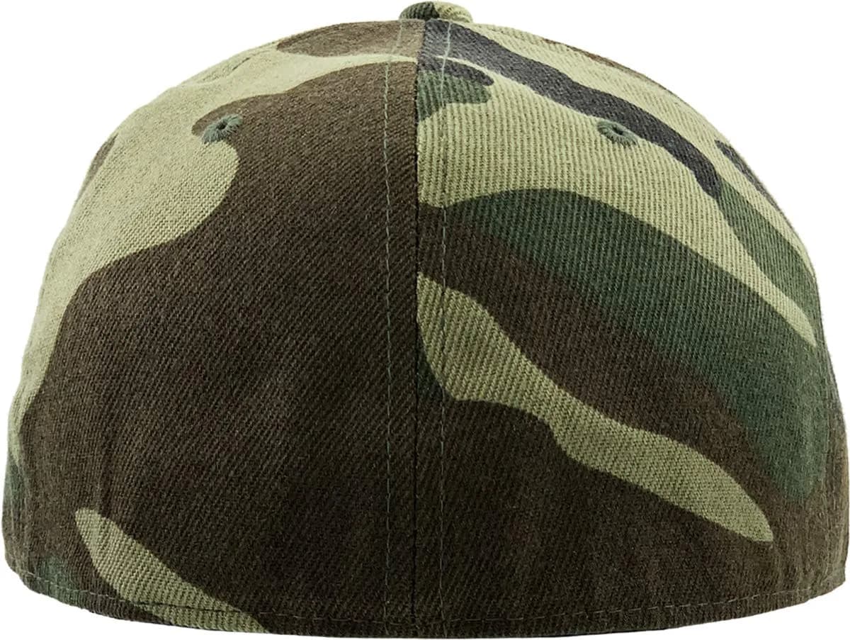 KBETHOS Woodland Camouflage Fitted Baseball Cap 7 5/8 (US Size) | Classic Flat Bill for Everyday Style - view 3