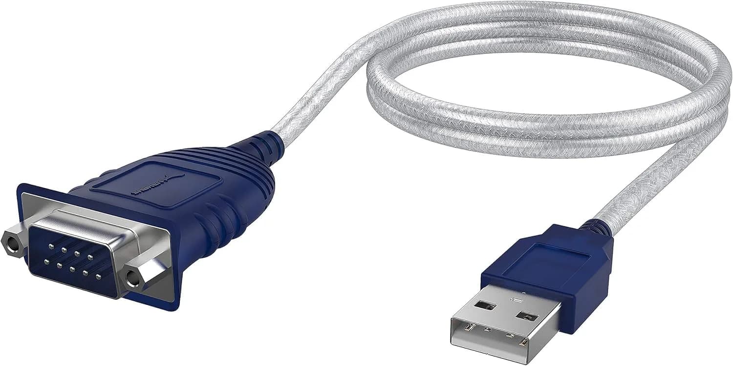 SABRENT USB 2.0 to Serial DB9 RS232 Adapter Cable (CB-DB9P) 0.76m (2.5ft) | Prolific Chipset for Stable Connectivity - main product image