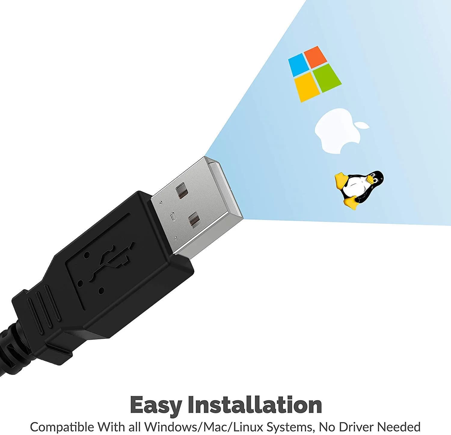 SABRENT USB to Parallel Printer Cable Adapter 1.8m (6 ft) | Connects Parallel Printers via USB - view 5