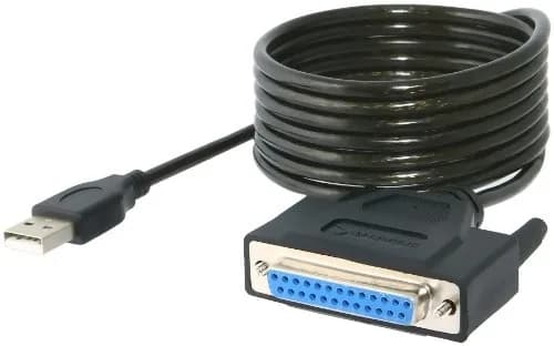 Sabrent USB 2.0 to DB25 IEEE-1284 Parallel Printer Adapter Cable (1.8m / 6ft) thumbnail 5
