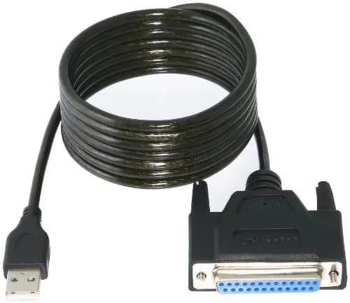 Sabrent USB 2.0 to DB25 IEEE-1284 Parallel Printer Adapter Cable (1.8m / 6ft) thumbnail 6