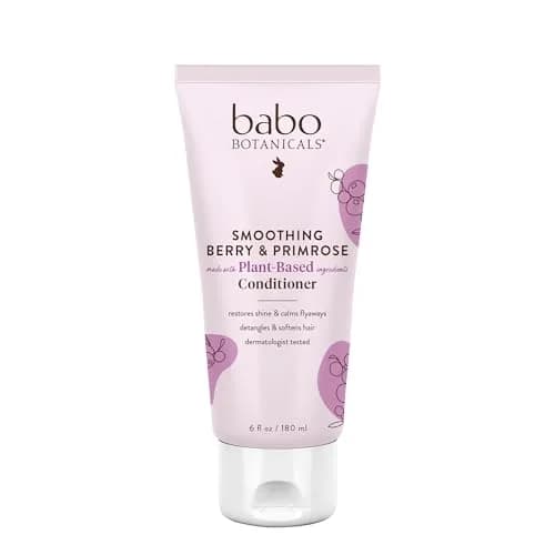 Babo Botanicals Smoothing Conditioner 6 Fl Oz | Vegan, Moisturizing & Detangling for Unruly Hair thumbnail 1