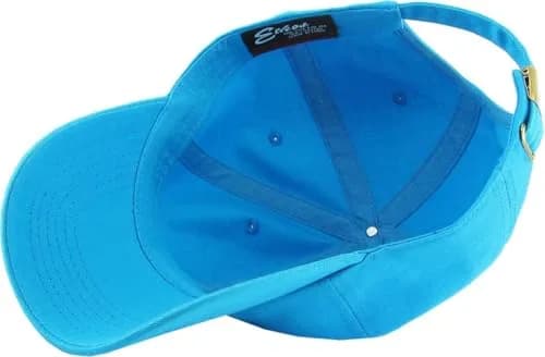 KBETHOS Classic Cotton Dad Hat Adjustable Plain Cap Polo Style Low Profile (Unstructured) Aqua thumbnail 10