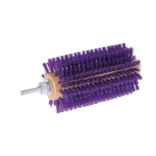 Weaver Livestock Roto Brush Purple, 5-3/8" Long | Livestock Hair & Wool Grooming Tool thumbnail 1