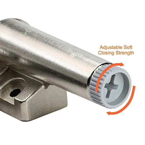 Rok Soft Close Damper for Cabinet Doors 25 Pack | Zinc Diecast, Adjustable, European Made thumbnail 7