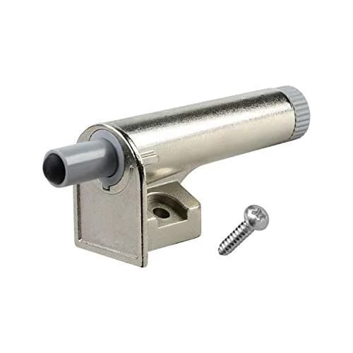 Rok Soft Close Zinc Hinge Adapter for Cabinet Doors | European Made, Brushed Nickel Finish, 5 Pack thumbnail 1