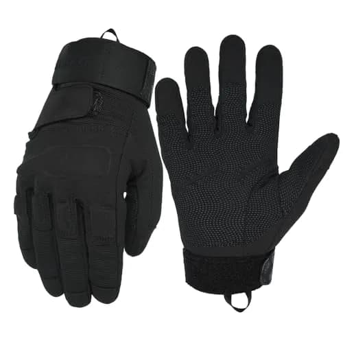 Seibertron Full Finger Tactical Gloves XL | Water Resistant Touchscreen Impact Anti-Slip for Motorcycle Cycling Hiking thumbnail 1