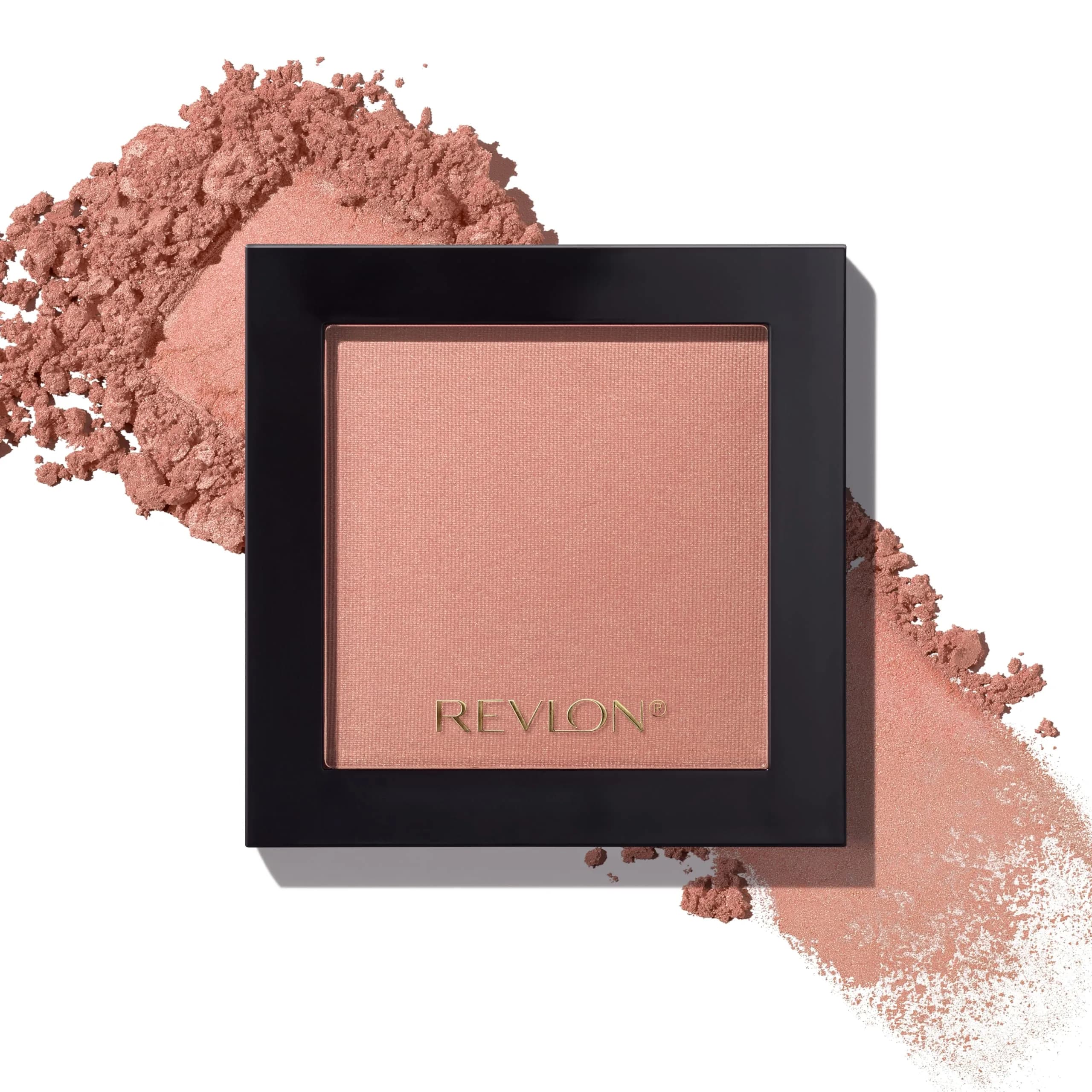 Revlon Powder Blush Face Makeup Naughty Nude 5g (0.17 oz) | Buildable Color for Natural Radiance — naughty nude