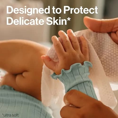The Honest Company Multi-Use Baby Wipes, Pattern Play, 10 Count | Hypoallergenic, Plant-Based, 99% Water, Dermatologist Tested, Compostable thumbnail 2