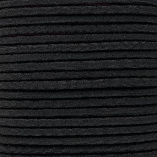Goody Ouchless Hair Elastics for Thick Curly Hair, 30 Count Black | No-Snag Ponytail Holders for Women & Men - main product image