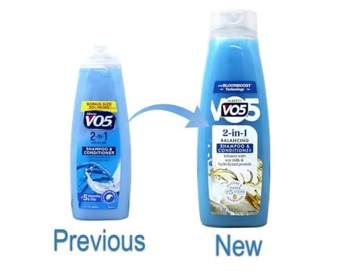 VO5 2 in 1 Shampoo & Conditioner – Deep Nourishing, 12.5 fl oz (370 ml), Sulfate & Paraben Free, Unisex thumbnail 2