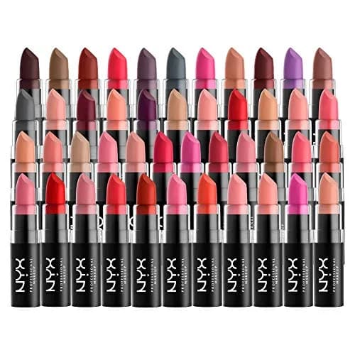 NYX PROFESSIONAL MAKEUP Matte Lipstick - Siren (Deep Violet) | Long-Lasting Matte Lip Color thumbnail 6