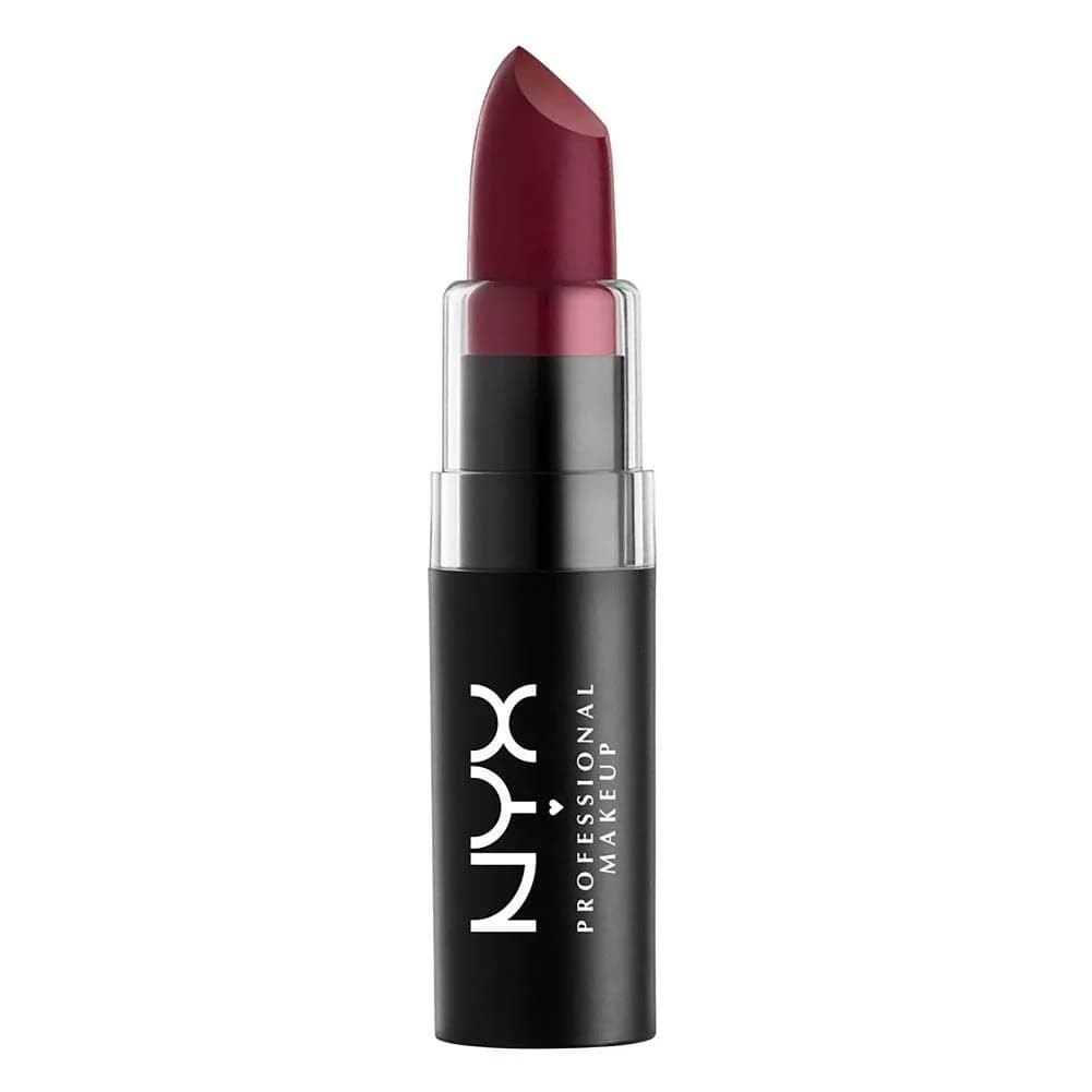 NYX PROFESSIONAL MAKEUP Matte Lipstick - Siren (Deep Violet) | Long-Lasting Matte Lip Color — Siren