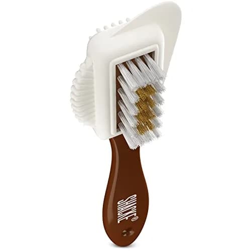 Shacke 4-Way Suede & Nubuck Brush Cleaner | Restores Shoes, Boots, Bags & Purses thumbnail 1