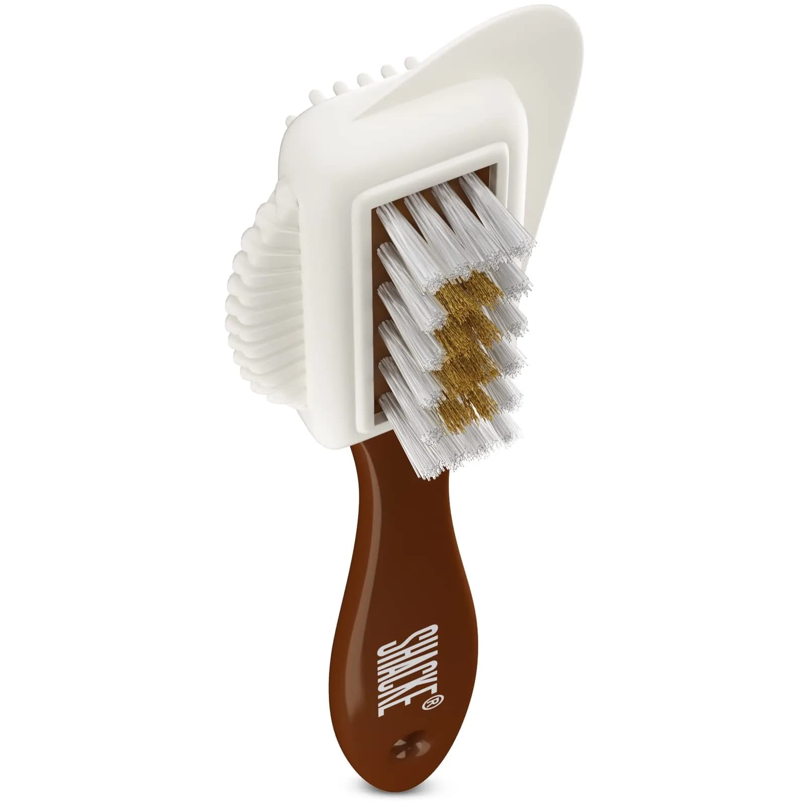 Shacke 4-Way Suede & Nubuck Brush Cleaner | Restores Shoes, Boots, Bags & Purses — 1 - Original Suede Brush