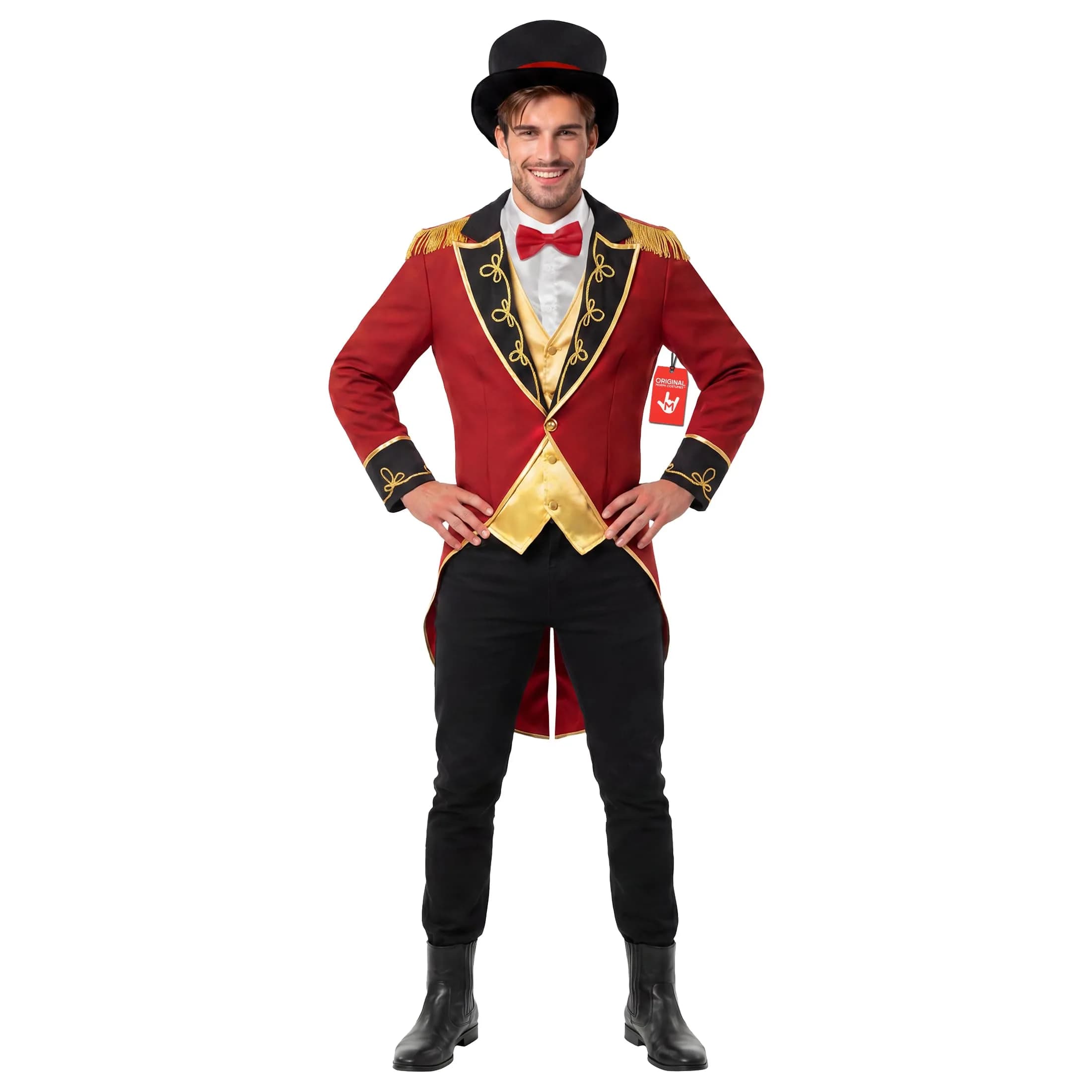 Fun Shack Ringmaster Costume Men, Circus, Halloween Costumes for Men, XL | Complete Circus Look for Adults