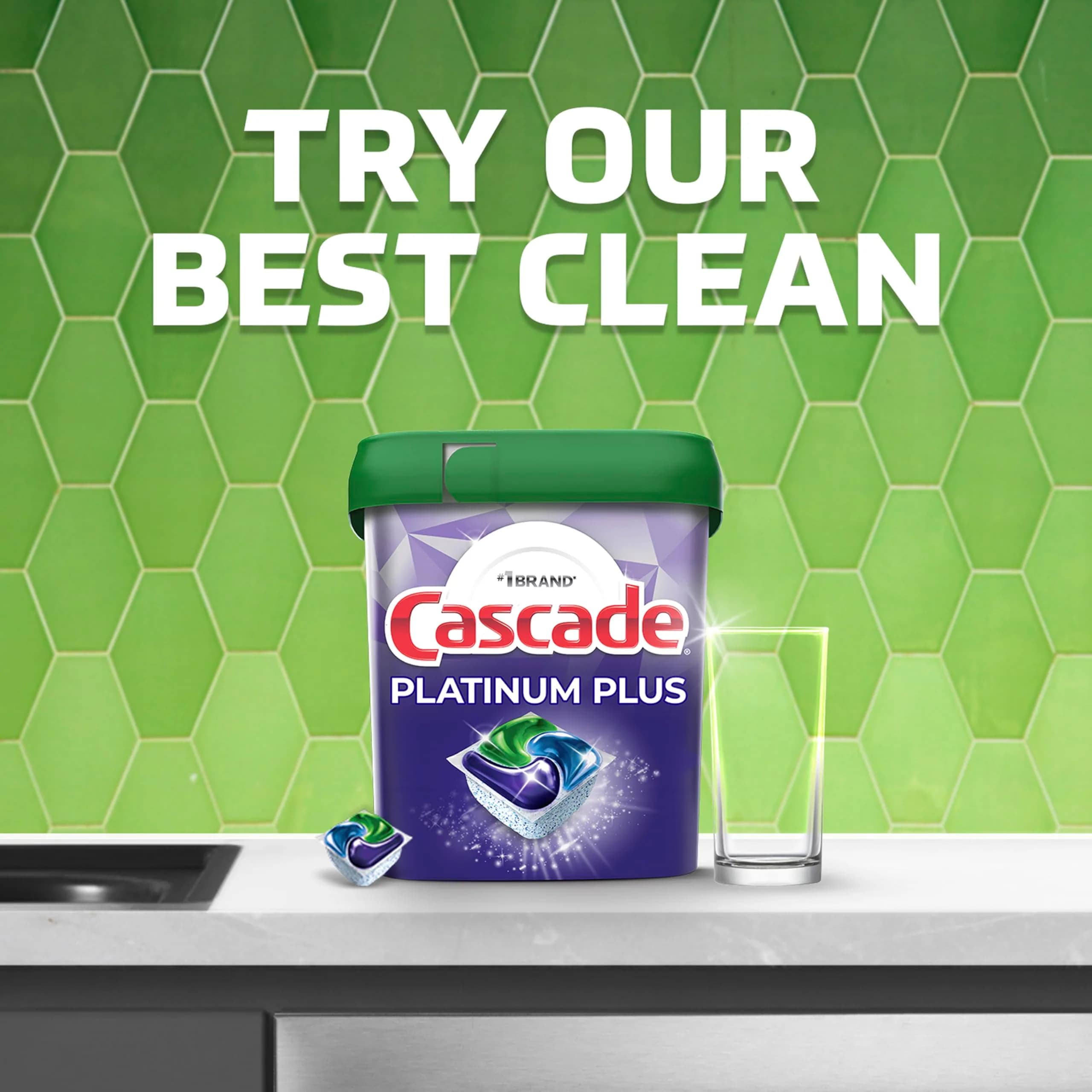 Cascade Complete Dishwasher Detergent Liquid Gel, Fresh Scent, 75 fl oz (2218 ml) | Skip Pre-Washing Dishes - view 5