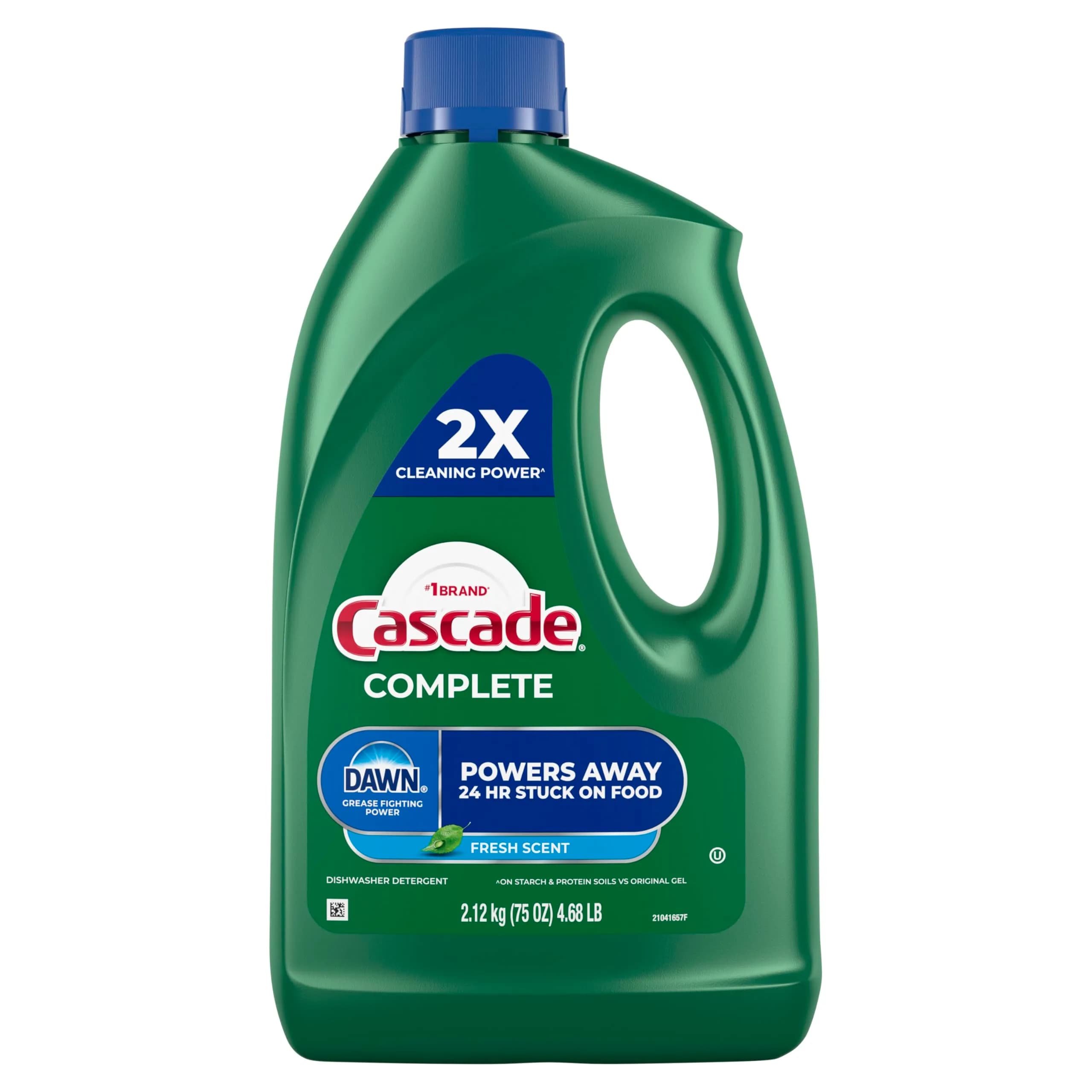 Cascade Complete Dishwasher Detergent Liquid Gel, Fresh Scent, 75 fl oz (2218 ml) | Skip Pre-Washing Dishes - view 9