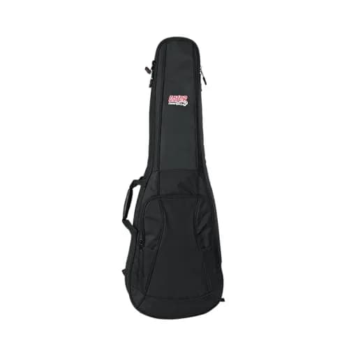 Gator 4G-MiZone Series Gig Bag for Two Electric Guitars | Padded, Dual Compartments, Adjustable Backpack Straps thumbnail 1
