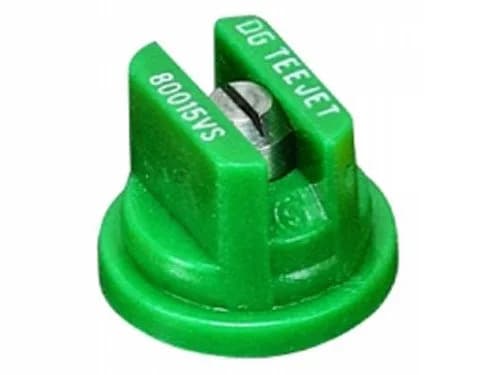 Farmer Bob's Parts TeeJet DG110015-VS Drift Guard Spray Tip, Stainless Steel - Green | Flat Fan Spray Pattern