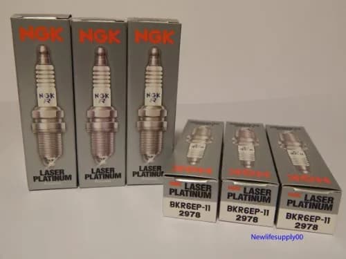 NGK 2978 Laser Platinum Spark Plugs 6 pc | Direct Replacement Auto Parts thumbnail 3