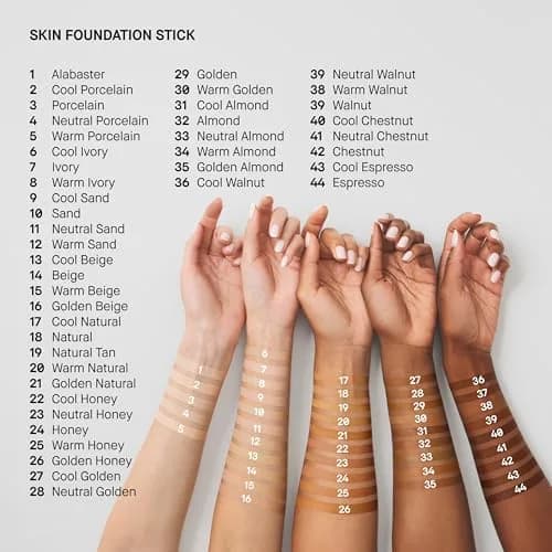 Bobbi Brown Skin Foundation Stick Warm Ivory W-026 9g (0.31 oz) | Waterproof & Sweat-Resistant for Even-Toned Skin thumbnail 4