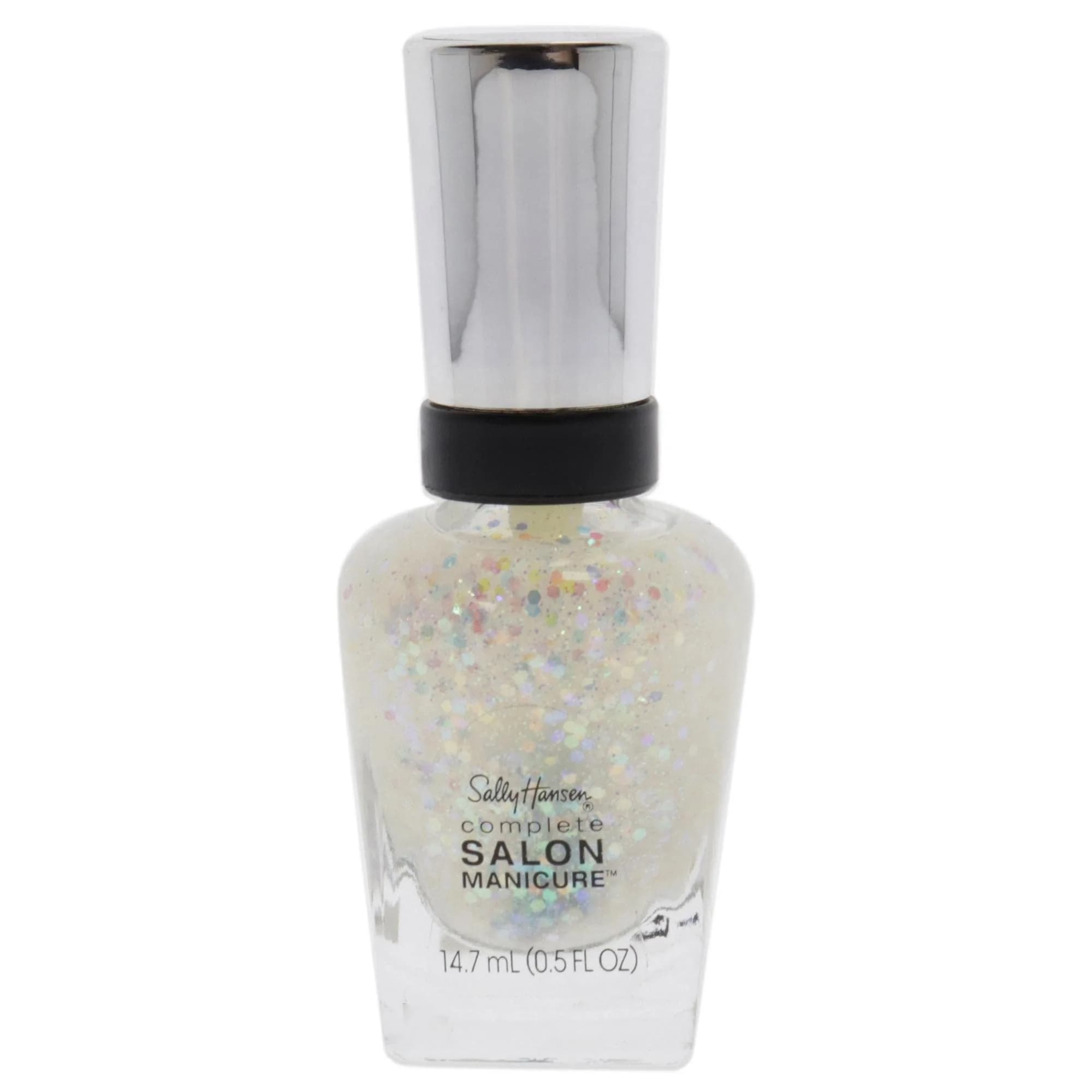 Sally Hansen Complete Salon Manicure Nail Color 0.5 Fl Oz | Chip-Resistant, Keratin Infused, Metallic Finish — 140 Snow Globe