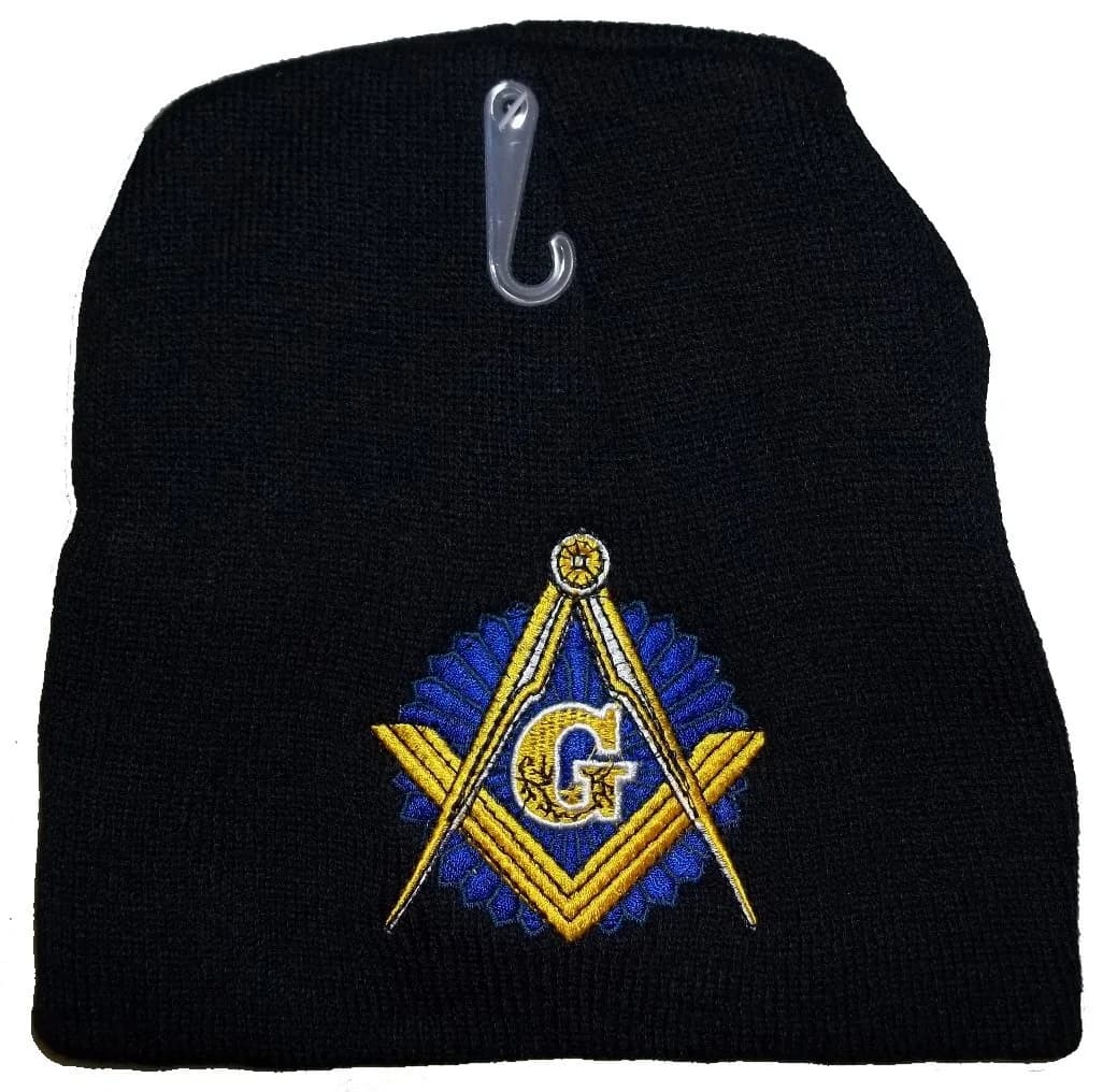 CCB Mason Beanie Hat | Embroidered Winter Skull Cap for Men, 8"