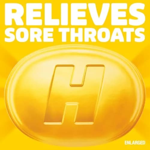 HALLS Cough & Throat Relief Honey Lemon Sugar Free Cough Drops 180 ct | Menthol 7.6mg per drop for Sore Throat & Cough thumbnail 4