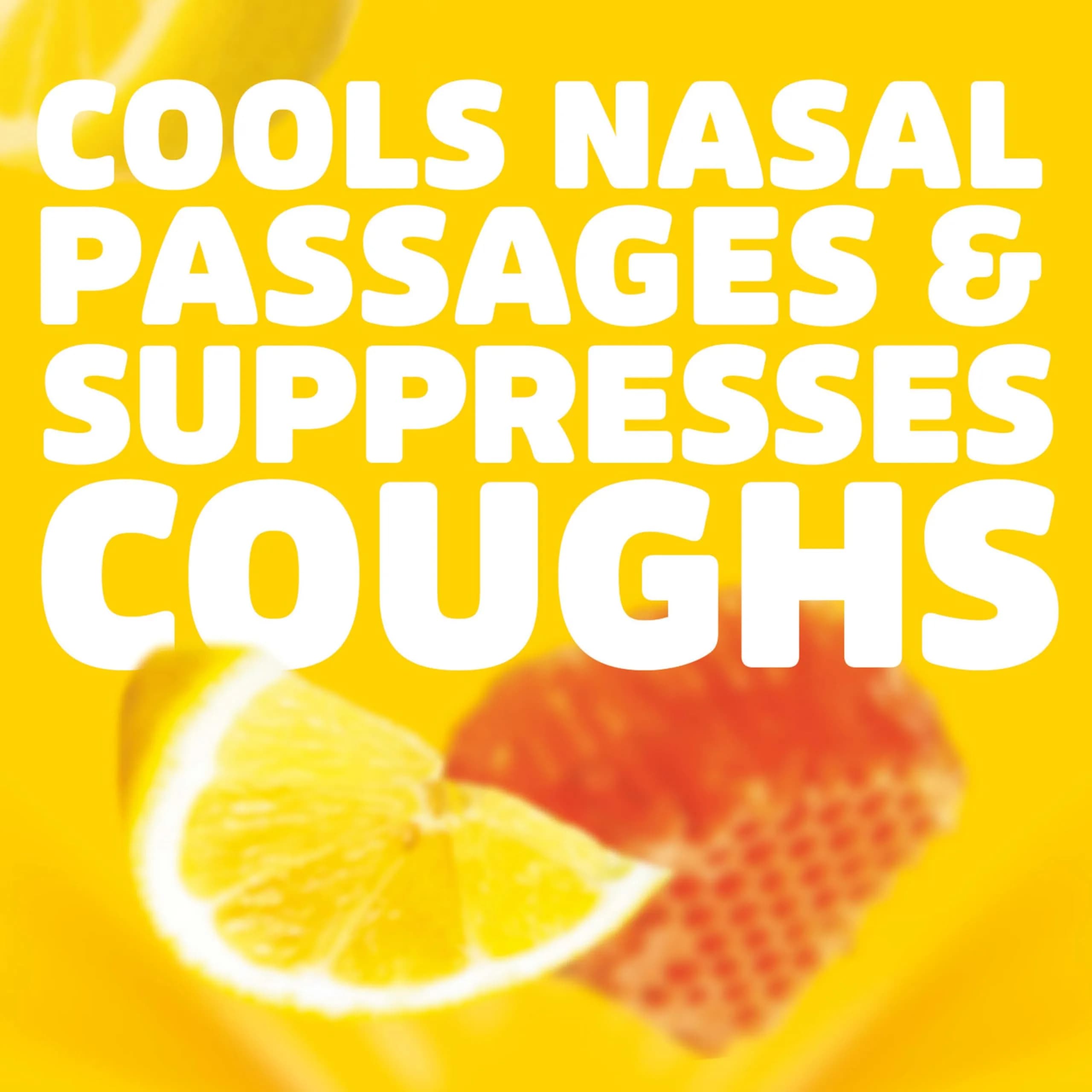 HALLS Cough & Throat Relief Honey Lemon Sugar Free Cough Drops 180 ct | Menthol 7.6mg per drop for Sore Throat & Cough - view 6
