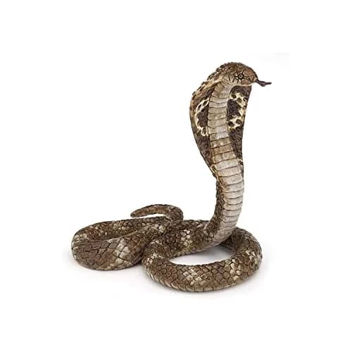 Papo Realistic King Cobra Figurine, Wild Life Collection | Kids Ages 3+ thumbnail 1