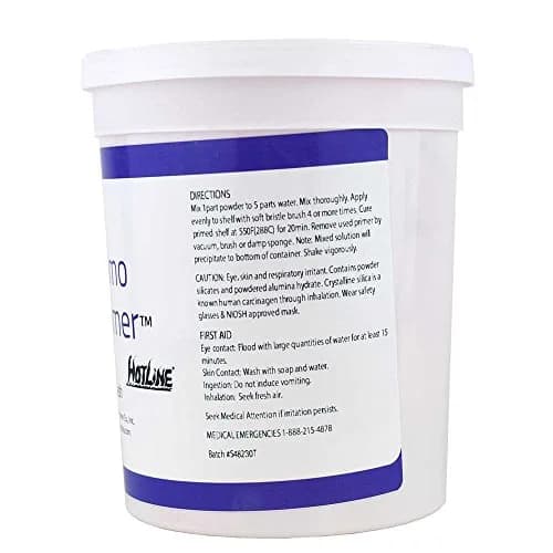 Hotline Primo Primer Kiln Wash 1.5 lb | High-Temperature Mold & Shelf Primer for Glass Casting thumbnail 3
