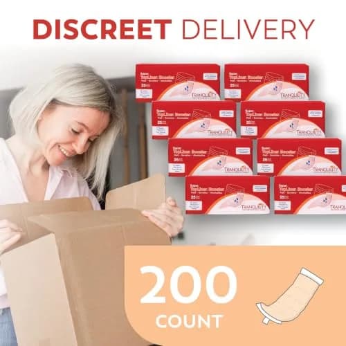 Tranquility TopLiner Booster Pads Super 15" x 4.25" (25 Count, 14.2 oz) | Flow-Through Design for Added Absorbency thumbnail 6