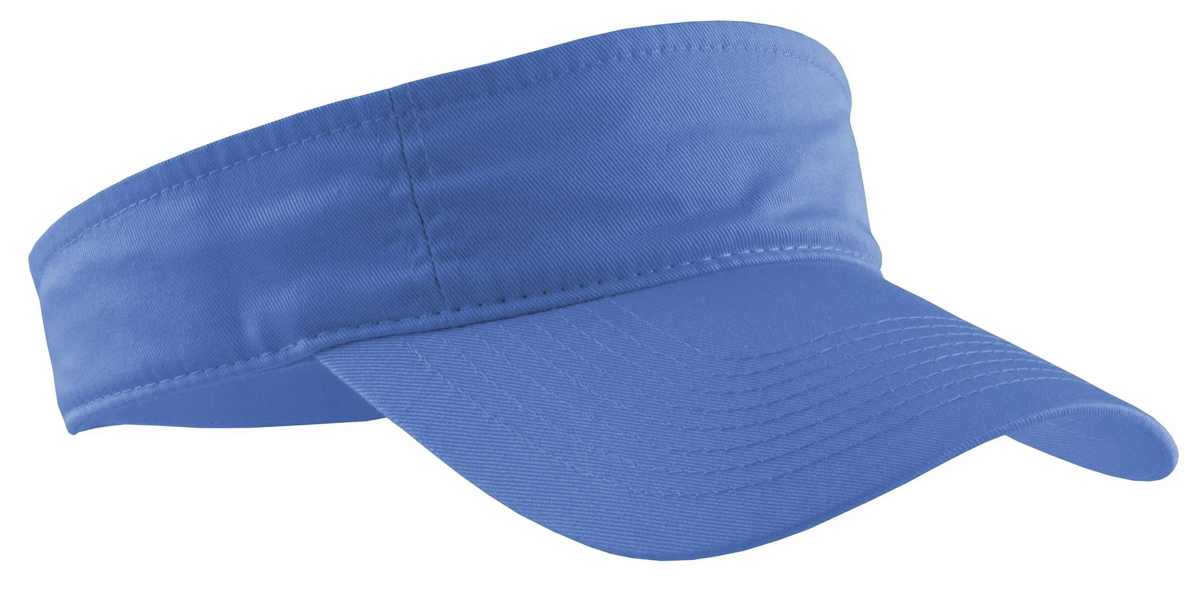 Port & Co Fashion Visor CP45 | Cotton Adjustable Sun Visor for Women & Men