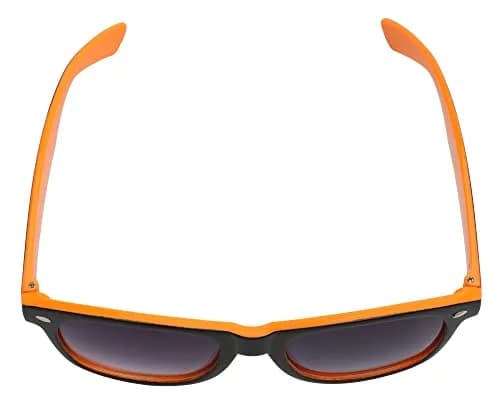 OWL 80's Stylish Retro Two Tone Party EDM Sunglasses | UV400 Protection, Unisex, Lightweight (70-120 chars) thumbnail 2