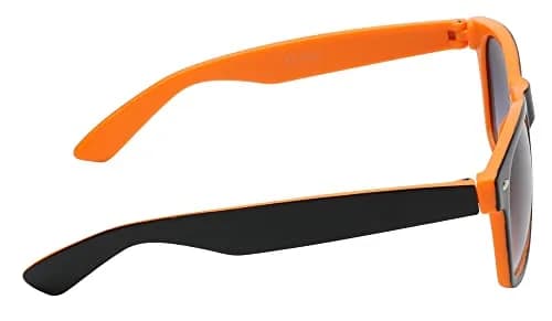 OWL 80's Stylish Retro Two Tone Party EDM Sunglasses | UV400 Protection, Unisex, Lightweight (70-120 chars) thumbnail 3