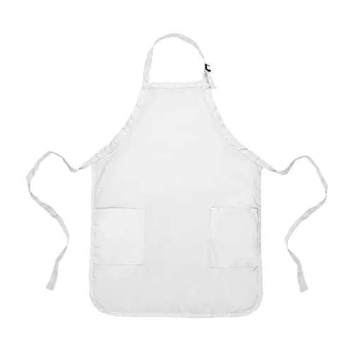 DALIX Apron Commercial Restaurant Bib 22" x 30" | Poly-Cotton Kitchen Aprons with 2 Pockets thumbnail 1