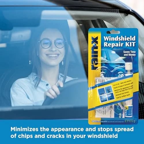 Rain-X 600001 Windshield Repair Kit | Stops Chips & Cracks, 12" Max Length thumbnail 5