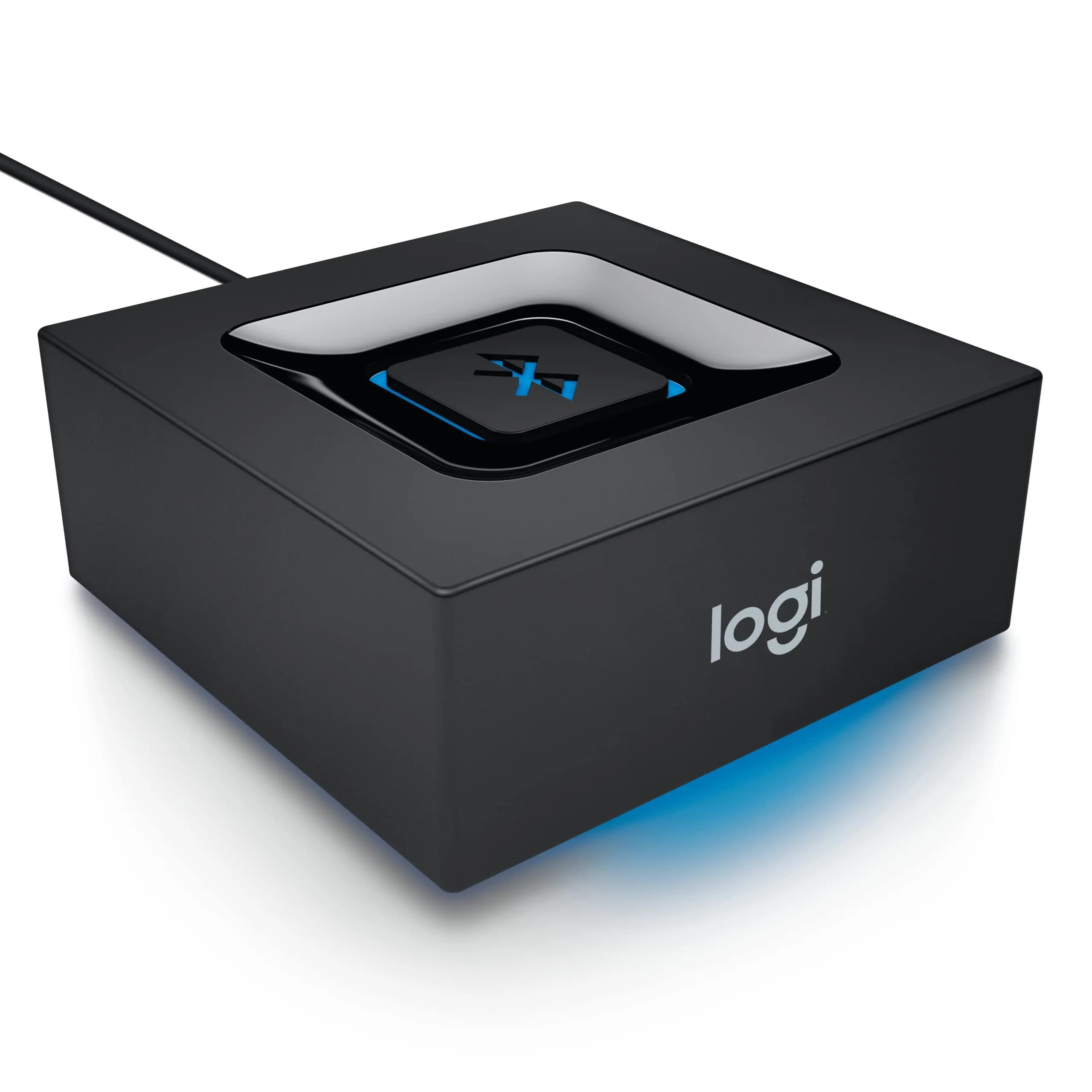 Logitech Bluetooth Audio Adapter Black | Stream Music Wirelessly Up to 20 Meters — Black
