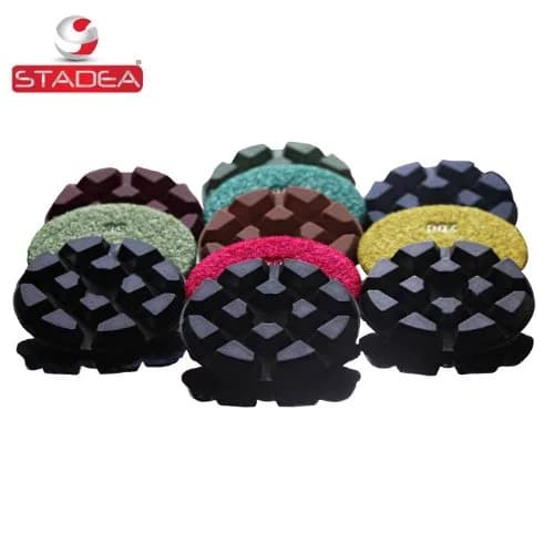 STADEA Grit 800 Diamond Floor Polishing Pad 4" | Concrete & Marble Shine (70-120 chars) thumbnail 1