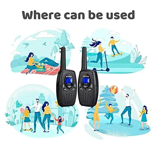 Retevis RT628 Walkie Talkies for Kids and Adults | Outdoor Camping Essentials with 22 Channels thumbnail 6