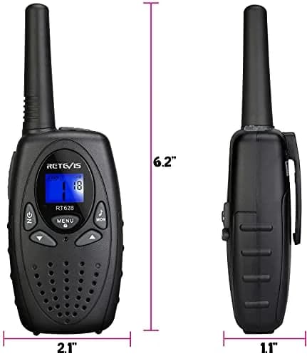 Retevis RT628 Walkie Talkies for Kids and Adults | Outdoor Camping Essentials with 22 Channels thumbnail 8