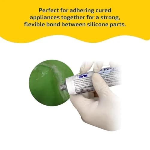 Smooth-On SIL-Poxy Silicone Rubber Adhesive 3 oz (88.7 ml) | Bonds Silicone to Silicone & Other Surfaces thumbnail 6