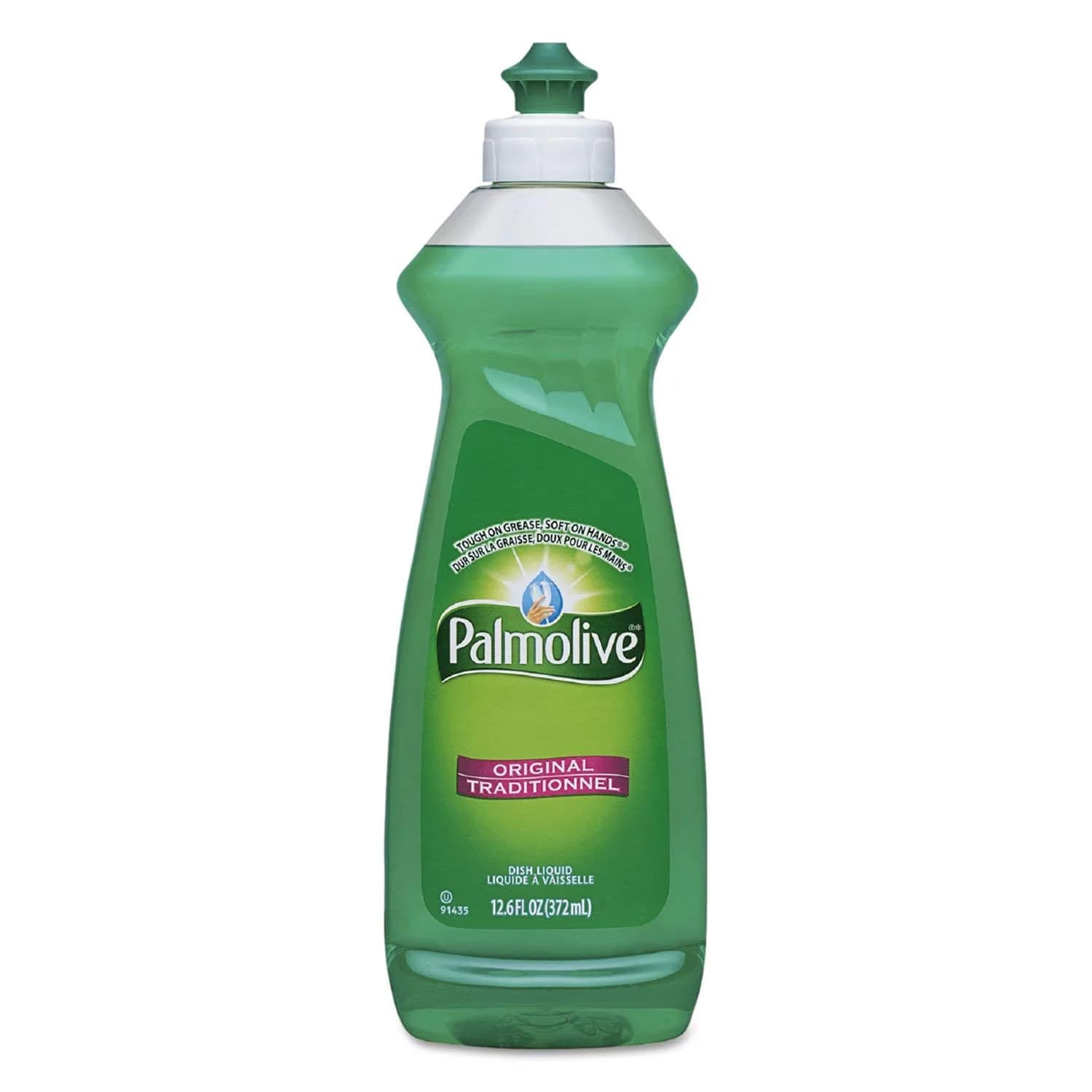Palmolive Liquid Dishwash 12.6 Oz | Thick Formula Removes Grease & Dried Food — Green