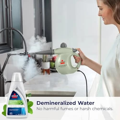 BISSELL Eucalyptus Mint Demineralized Steam Mop Water 946ml (32 oz) | Extends Machine Life thumbnail 3