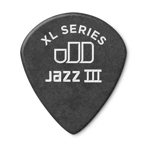 Jim Dunlop Tortex Jazz III XL Guitar Picks 1.35mm (72-Pack) | USA Import for Precision Playing thumbnail 2